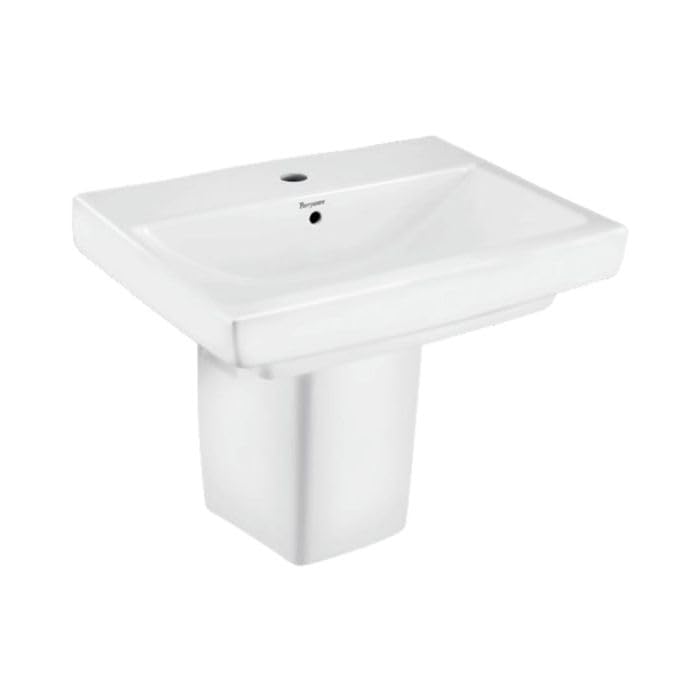 Parryware Sutra Wash Basin With Half Pedestal